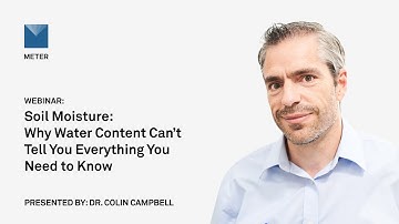 Webinar—Soil moisture: Why water content can’t tell you everything you need to know