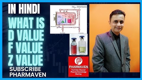 In Hindi, What is D value, F value, Z Value?  @PHARMAVEN #sterilization #validation #qualification