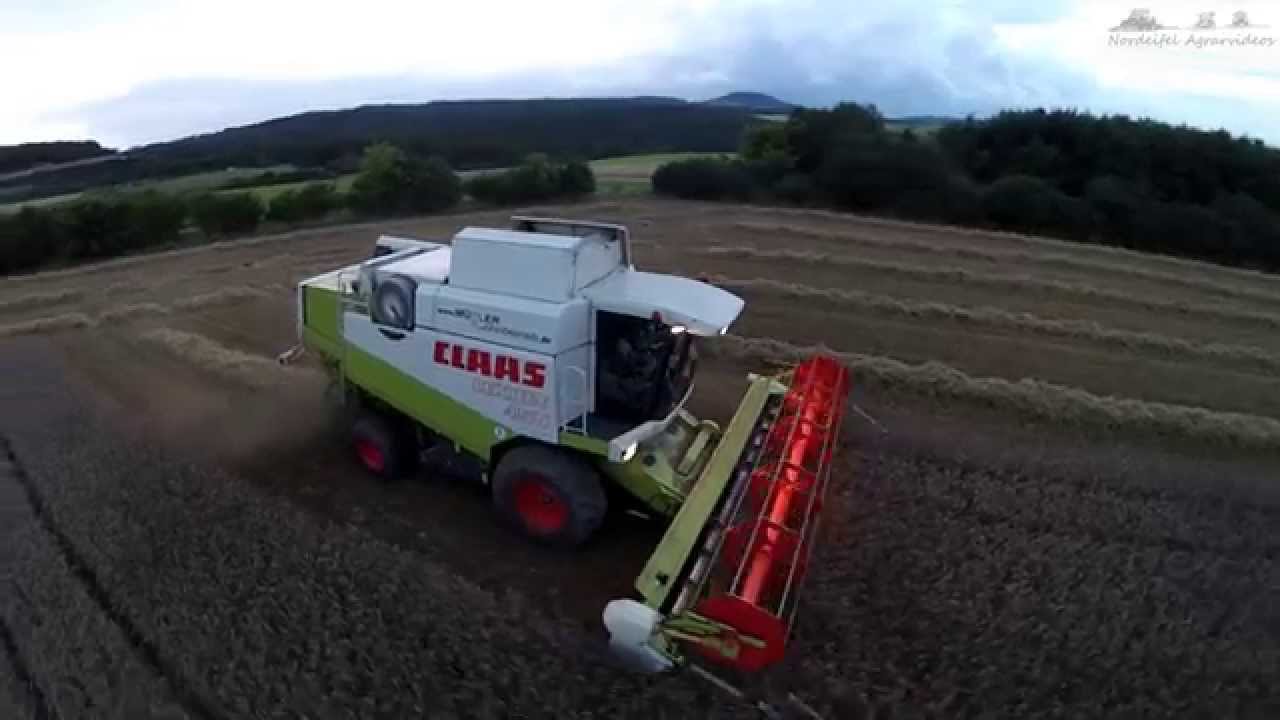 Claas Lexion 450 in der Getreideernte
