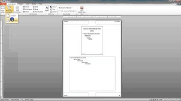 Lesson 13.3 Notes Master   MS PowerPoint by Microsoft Office Power Point 2010  free online video Tra