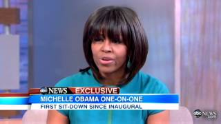Michelle Obama on Sasha and Malia Growing Up - Video