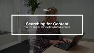 How to search for content in Cisco Webex Teams screenshot 1
