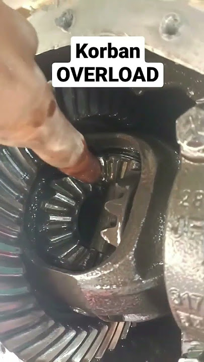 Gardan hancur karena sering kelebihan muatan