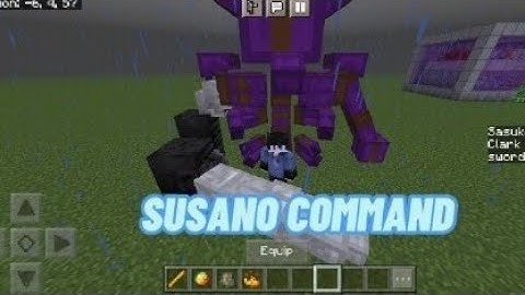 [Minecraft Bedrock]How to spawn Susano Command