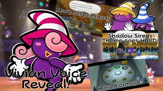 VIVIAN VOICE REVEAL! More Paper Mario TTYD Screenshots + Analysis!