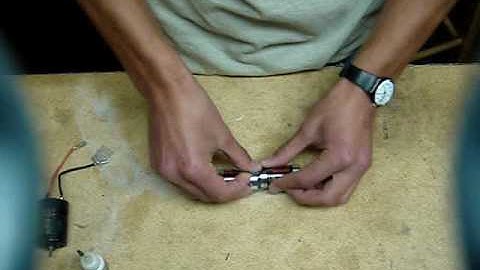 How to Break in a R/C car brushed motor--The Water Method.