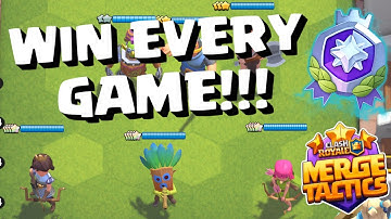How to WIN EVERY GAME of Merge Tactics!! - Full Guide