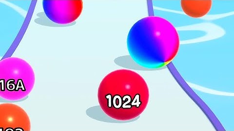 Ball Run 2048 - All Levels Gameplay Android, iOS ( Levels 220-225 )