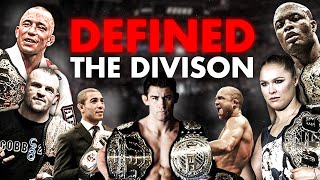The Most Important UFC Champions In EVERY Division