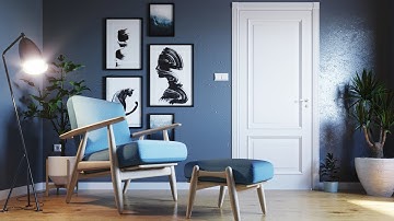 3Ds Max Interior Rendering Tutorial  l 3DArchviz