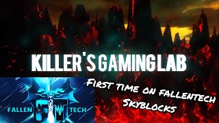 Fallentech Skyblocks Ep:1| first time on fallentech Skyblocks