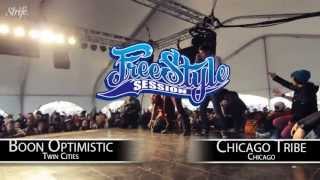 Boon Optimistic vs Chicago Tribe | STRIFE. | Freestyle Session Midwest Finals 2013