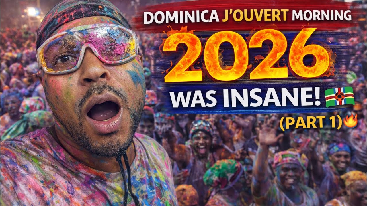 Dominica J’ouvert Morning 2026 Was INSANE 🇩🇲🔥 