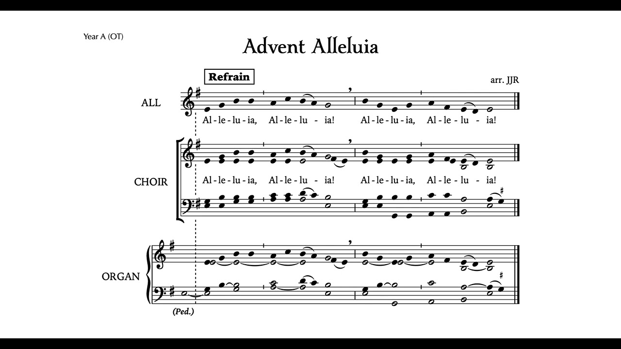 Advent Alleluia (ft. Veni, Emmanuel) • BASS