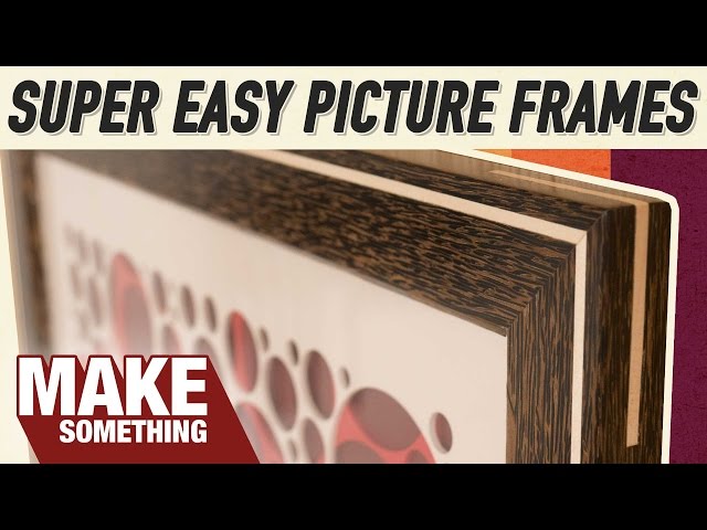 Simple Picture Frame Jig For Your Mitre Saw 