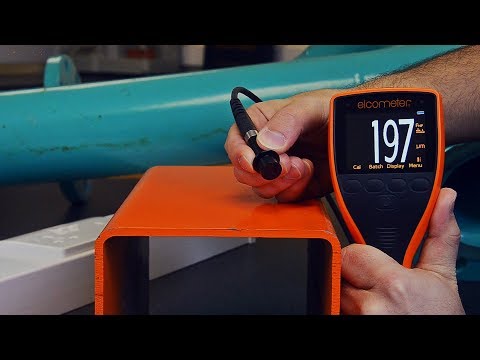 Faster dry film thickness test - Elcometer 456 Coating Thickness Gauge