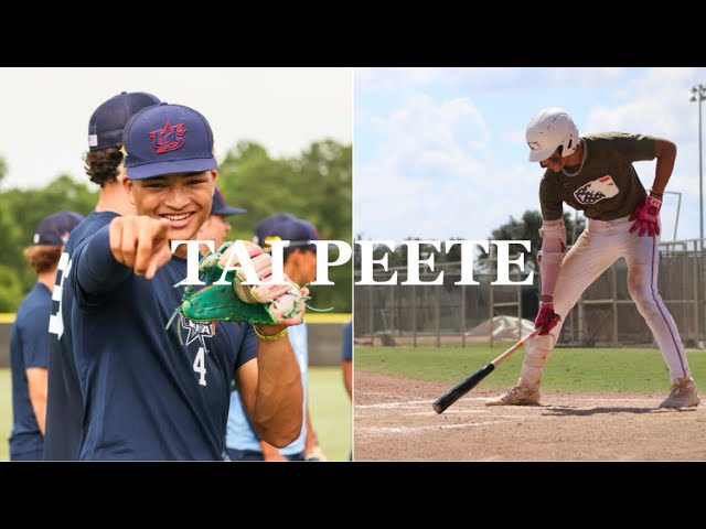 Tai Peete- 30th Overall Pick in the 2023 MLB Draft 