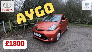 I BOUGHT A CHEAP TOYOTA AYGO