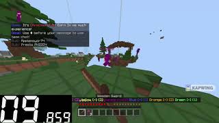 [Beaten] I Just Beat My World Record! (Minecraft Bedrock Mineplex Cakewars Duos Fastest Kill)