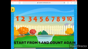 Mathseeds: 10 numbers on a line lyrics!