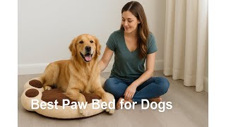 🐾 PupRug Orthopedic Dog Bed for Large Dogs | Best Paw Bed for Dogs 🛏️