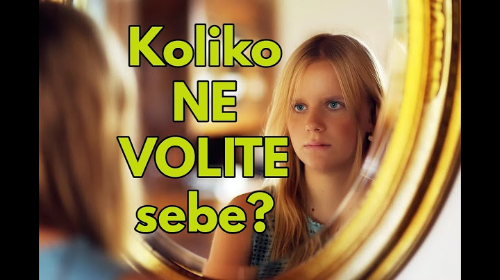 Koliko NE VOLITE SEBE? / dr. sc. Elvira Mlivić Petrović (Filaks)
