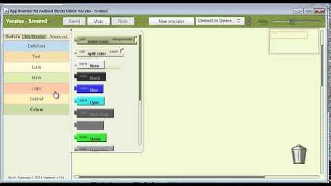 tutorial de las vocales Parte3 APP Inventor Beta