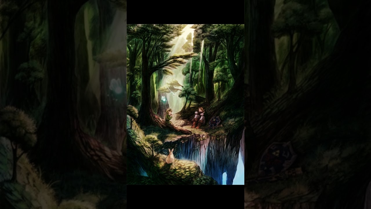 【ハープ演奏BGM】「ゼルダの伝説　時のオカリナ」より「ゼルダの子守唄」作業用BGM１時間耐久