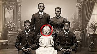 This 1899 family portrait was restored, and a secret was only revealed now