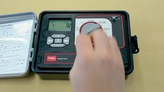 Toro Lawn Dial Controller – Manual Watering and Station Testing