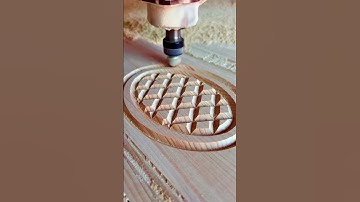 Satisfying CNC Wood Art – Watch Every Detail Come Alive! 😍🪚