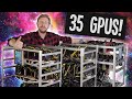 What building a 1GH/s Ethereum Mining Farm Setup is like (1000mhs crypto mining rigs)