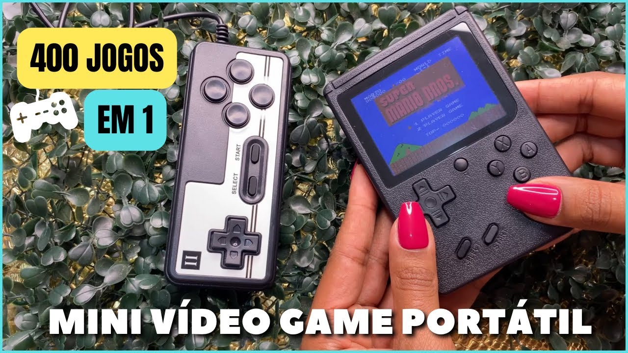 Mini Game Portatil Jogos Retrô Super Video Game