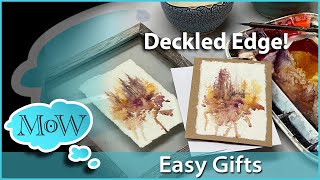 2 EASY Gifts From Spontaneous Watercolor Paintings. Landscape Painting.