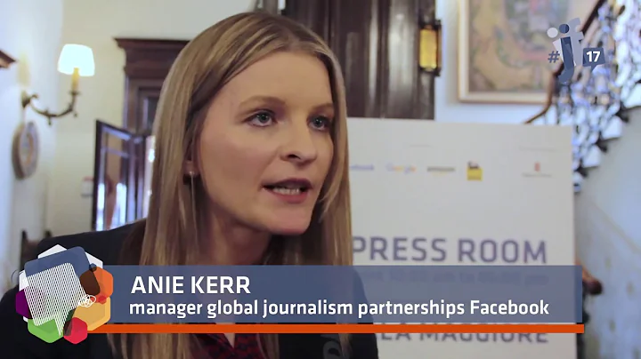 #IJF17 - Interview with - Fake news and the misinformation ecosystem Intervista ad Aine Kerr