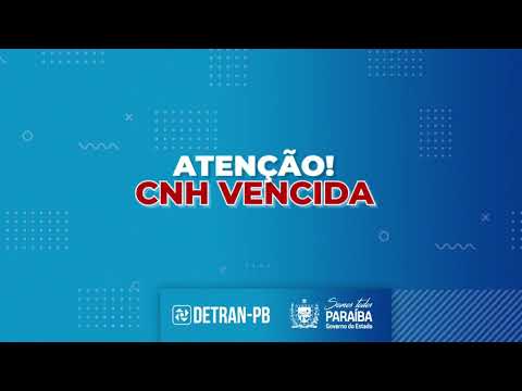 Passo-a-passo renovar CNH Detran PB