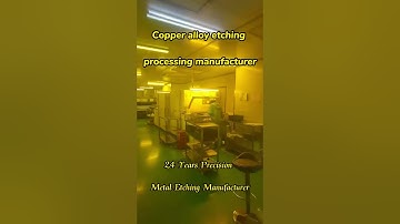 Copper alloy etching processing manufacturer  #metaletching #etching