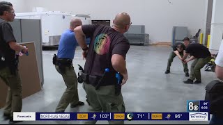 Las Vegas Metro Police Department's reality-based training center helps officers prepare for critica