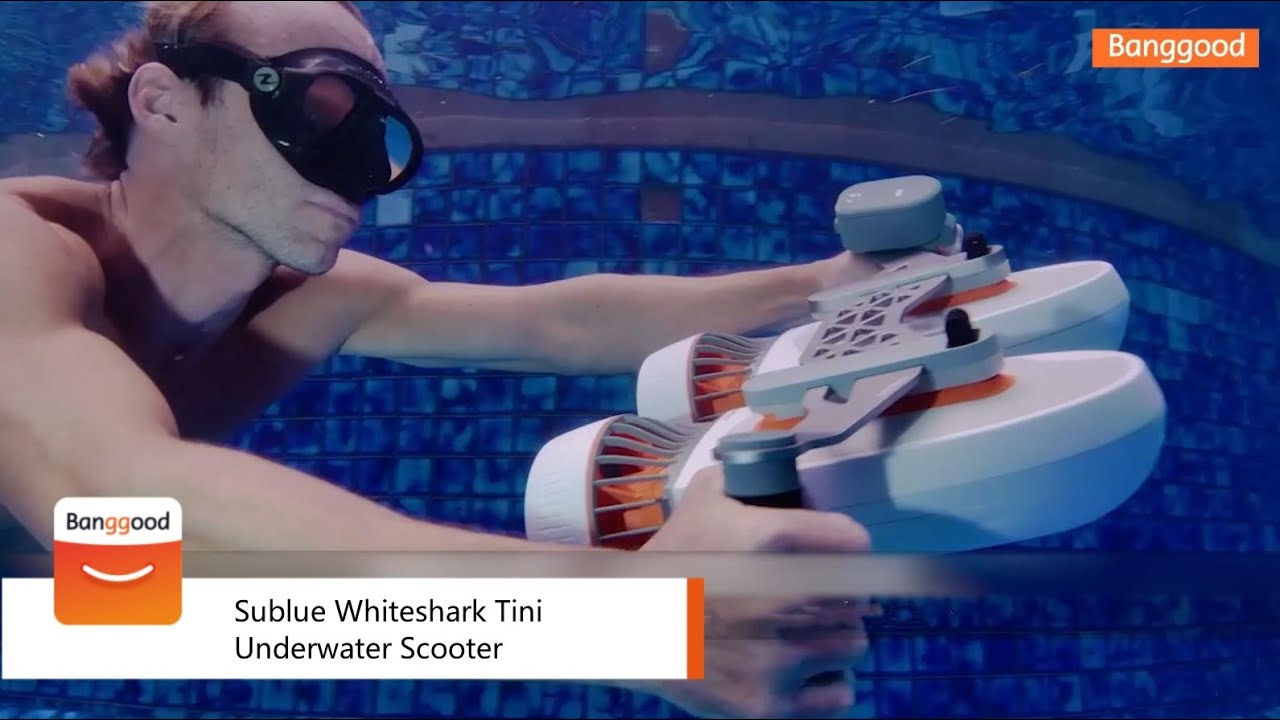 Sublue Whiteshark Tini Underwater Scooter - Shop on Banggood - YouTube