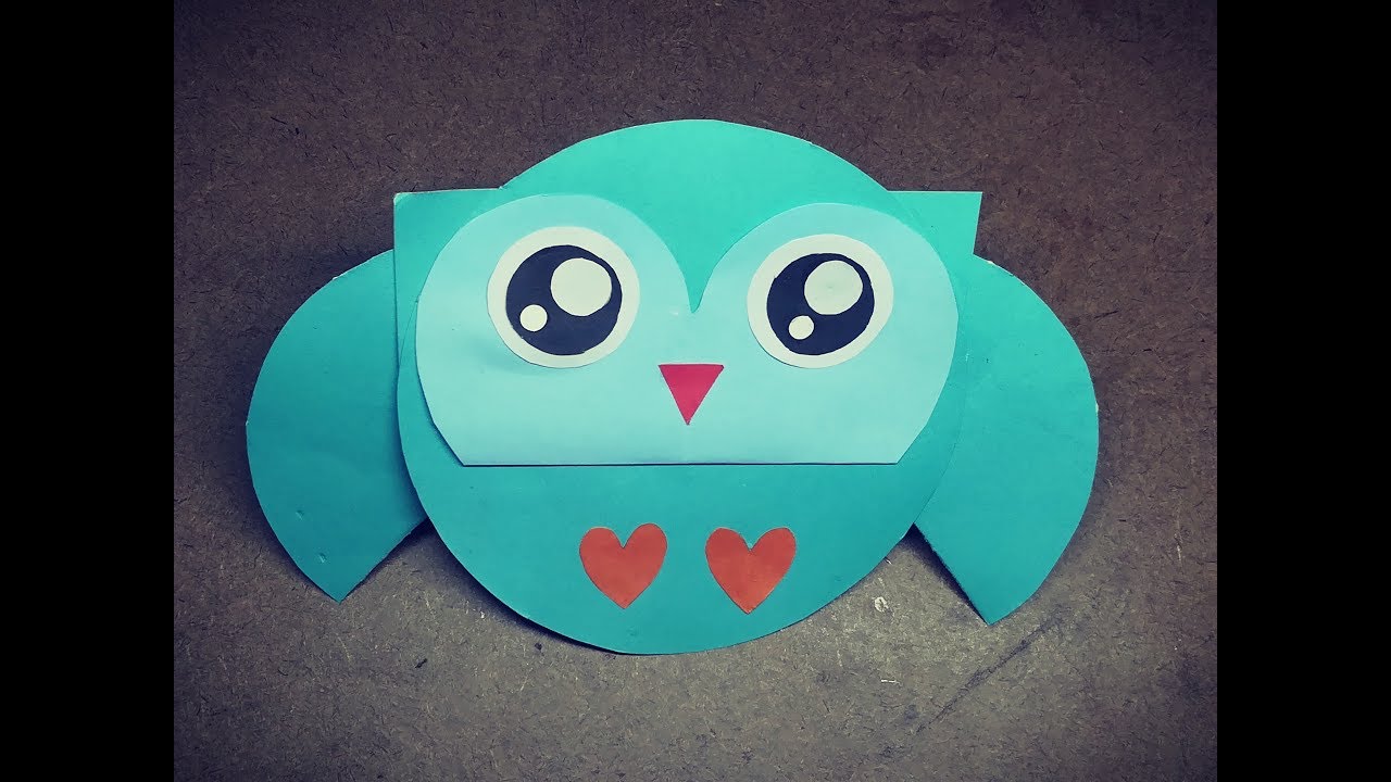 Easy Origami Owl tutorial Paper Owl DIY For Kids YouTube