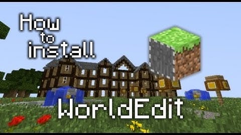World Edit | Install Tutorial Minecraft