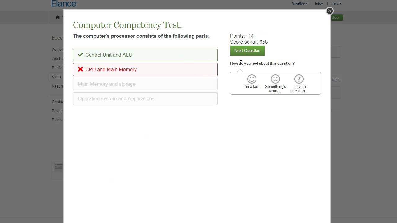 Elance Computer Skills Test Answers 15 Youtube