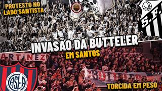 OS DOIS LADOS DE SANTOS X SAN LORENZO (INVASÃO DA BUTTELER) O Canto na Torcida #70 ft. Giulia Vanni