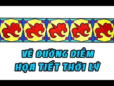 Video Vẽ trang trí Đường diềm với Hoạ tiết Hoa văn Thời Lý -... - youtube