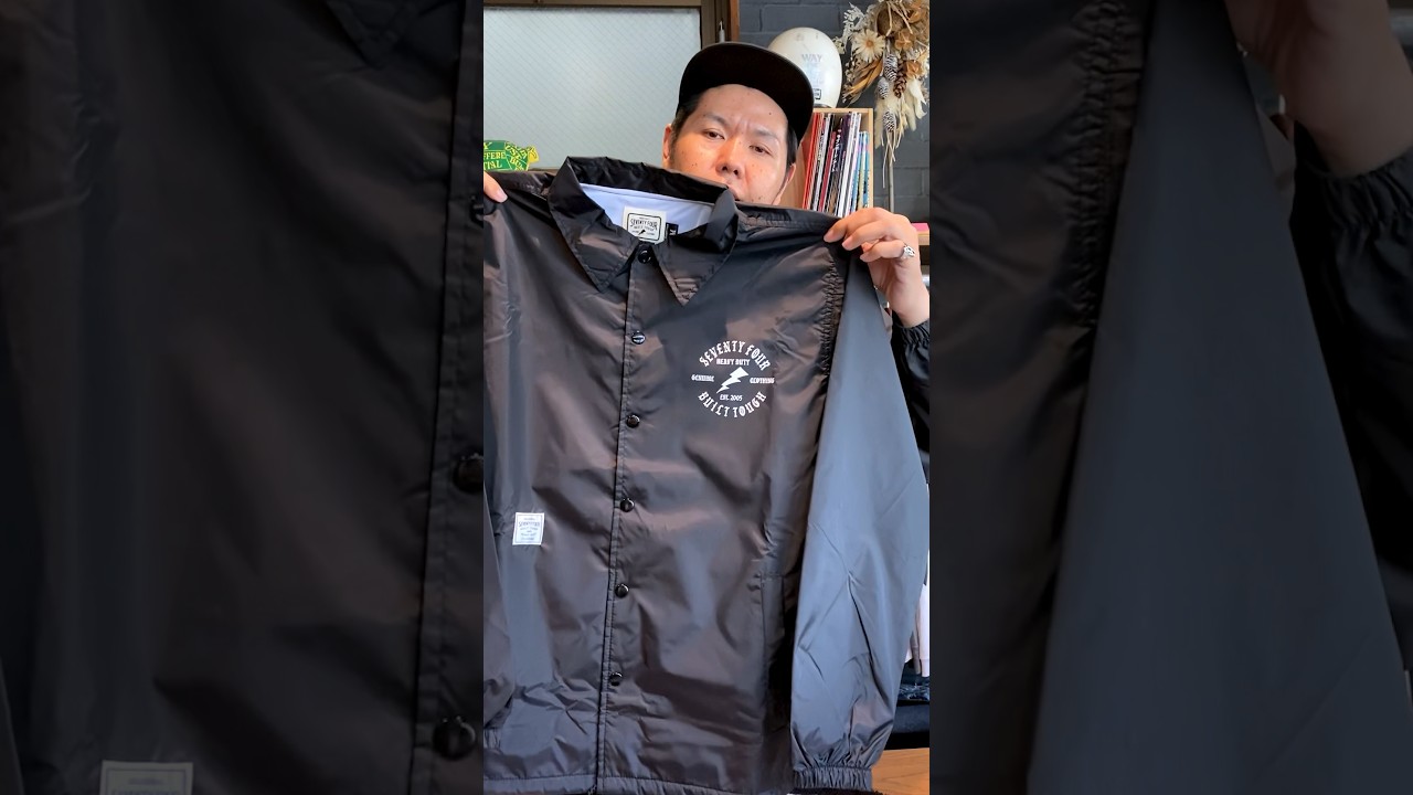 VLOG】SEVENTY FOUR 23FALL新作ナイロンジャケット発売開始！#shorts