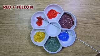 Celebrity COLOR EXPLOSION! The MOST Surprising Hues You Can Mix From Just Red, Yellow, and Blue #colors#mixing Wealth