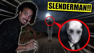 This ABANDONED Bridge Leads us Right to SLENDERMAN&#39;S FOREST!!