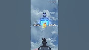 CBR4 ", Mythic Vs Default 🔥🥵| CODM #shorts