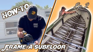 HOW TO: Frame An Aluminum Boat Subfloor | Salvage to Savage #2