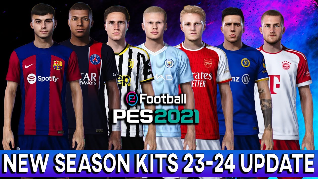 eFootball Season 0 update is here, updating kits for 23/24 season